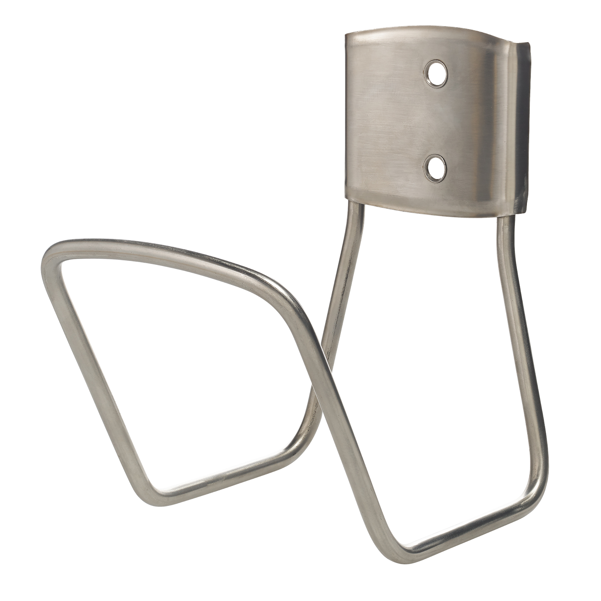Liberty Garden Products, Wall Mounted Hose Hanger With Shelf Cast, Hose Length Capacity 125 ft, Frame Material Stainless Steel, Color Silver, Model# 681-A